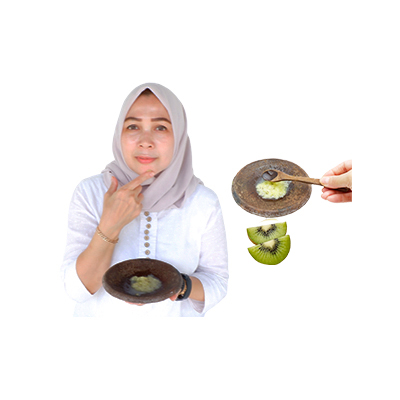 Traditional recipe Acne from Kiwi
