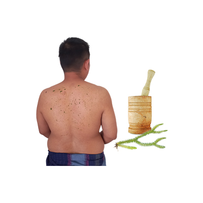 Traditional recipe Treats back pain from Taratulit