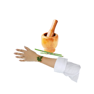 Traditional recipe Stops bleeding from wounds from Rumput Bolong