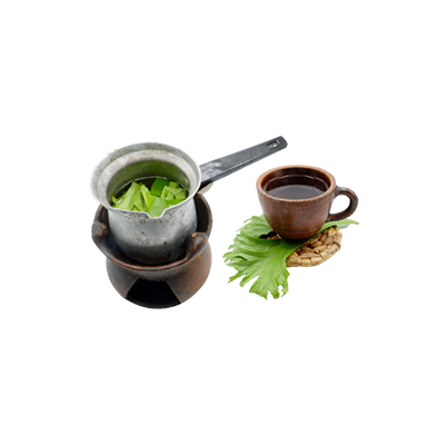 Traditional recipe Cough from Pakis Ekor Ikan