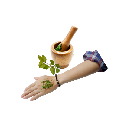 Traditional recipe Sprains from Marjoram