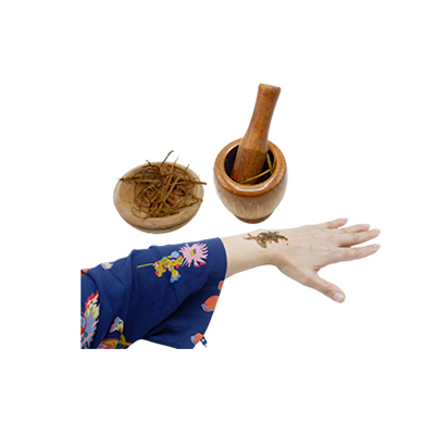 Traditional recipe Treats wounds from Matoa