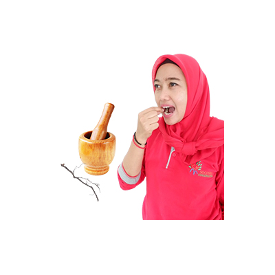 Traditional recipe Treats toothache from Rukam Manis