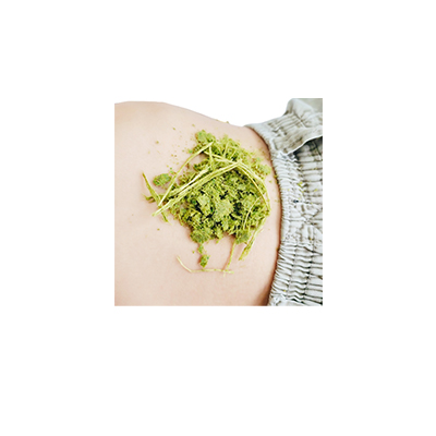 Traditional recipe Abdominal Poultice from Buah Ajaib
