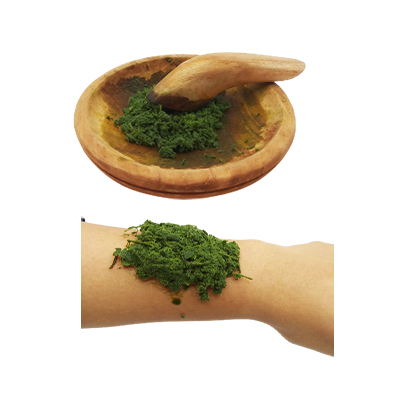 Traditional recipe Skin Irritation and Rash from Lancing