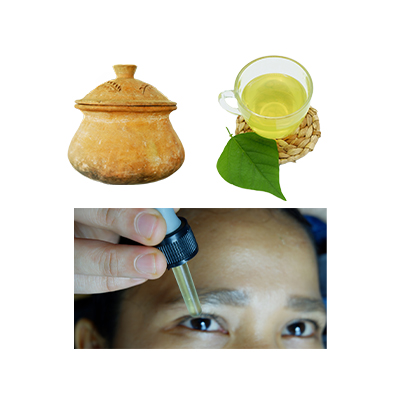 Traditional recipe Swollen Eyes and Earache from Kacang Kecipir