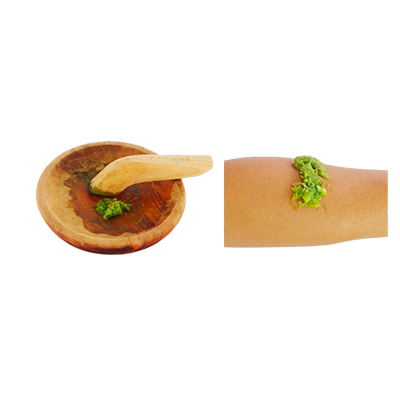 Traditional recipe Wounds from Kucai
