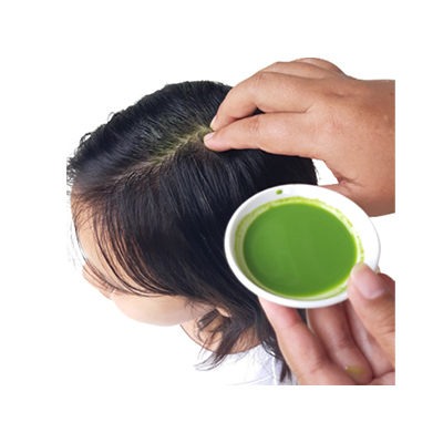 Traditional recipe Addressing Dandruff from Kesum