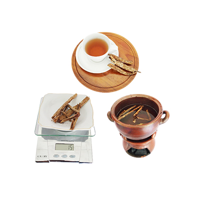 Traditional recipe Postpartum Uterine Pain from Kayu Rapat