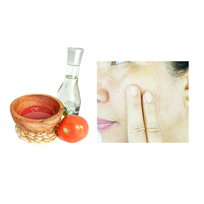Traditional recipe Brightening the Face from Tomat