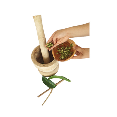 Traditional recipe Back Pain from Kenari