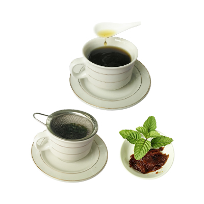 Traditional recipe Vaginal discharge and stomach ache from Cincau Hitam