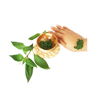 Traditional recipe Skin irritation from Bunga Pancur