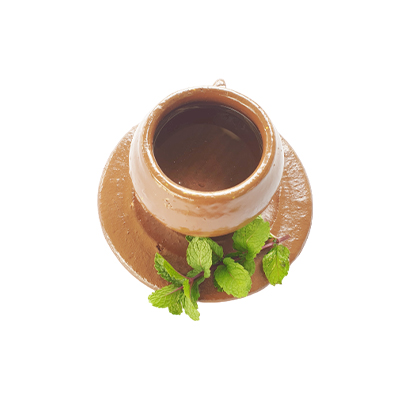 Traditional recipe Stomach soother from Daun Mint
