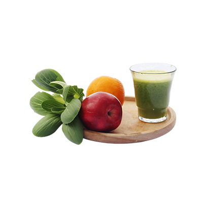 Traditional recipe Juice for bone, eye and digestive tract health from Pakcoy