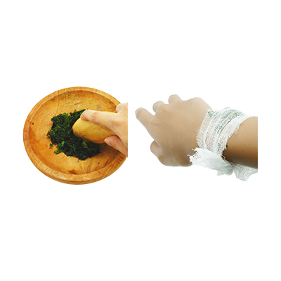 Traditional recipe Concoction for wounds from Patha