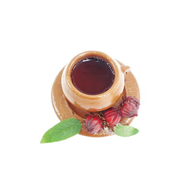 Traditional recipe Lowering cholesterol from Rosela