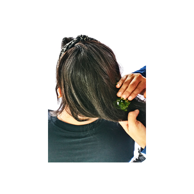 Traditional recipe Stimulating hair growth and giving black hair color from Wijen