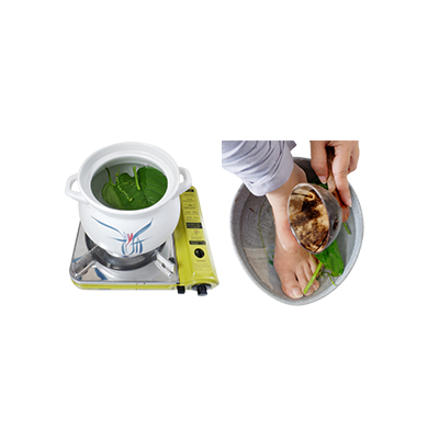 Traditional recipe Leg ulcers from Markisa Besar