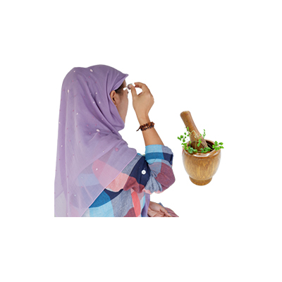 Traditional recipe Treating earaches from Sisik Betok