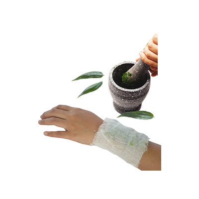 Traditional recipe Poultice for broken bones from Jukut Krinching