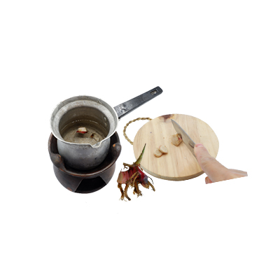 Traditional recipe Stomach disorders (bloating) from Lengkuas Merah