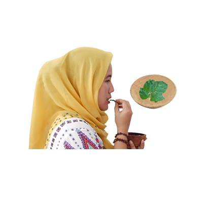 Traditional recipe Treats toothache from Kacang Tunggak