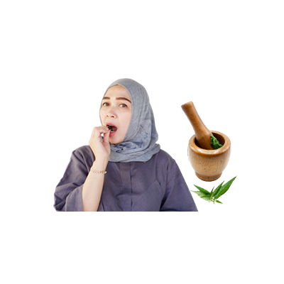 Traditional recipe Treats sore gums from Ludwigia Perennis