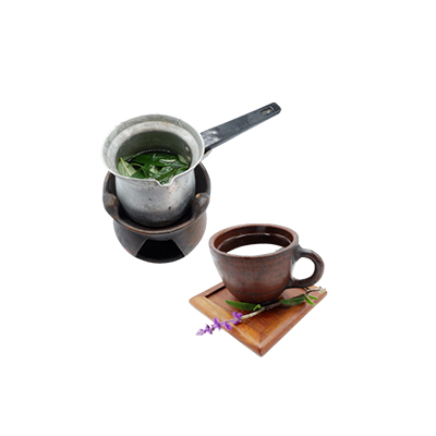 Traditional recipe Cough from Salvia Ungu