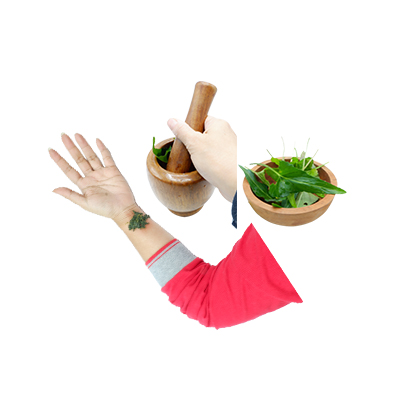 Traditional recipe Wounds from Calung-Calung