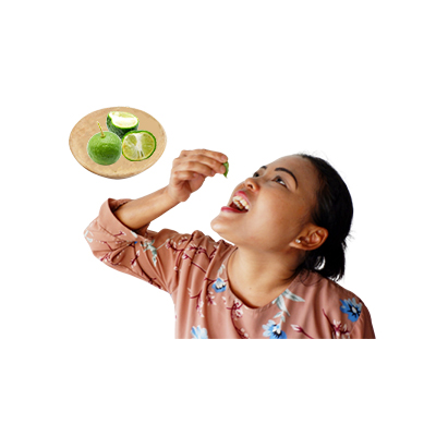 Traditional recipe Canker sores from Jeruk Limau