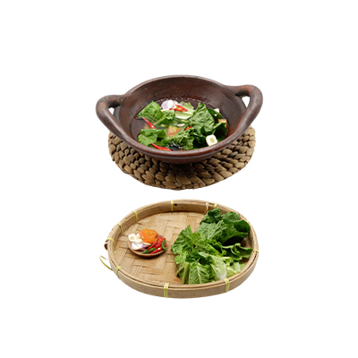 Traditional recipe Maintains body health from Sawi Putih