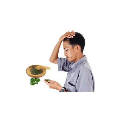 Traditional recipe Prevents hair loss from Peterseli