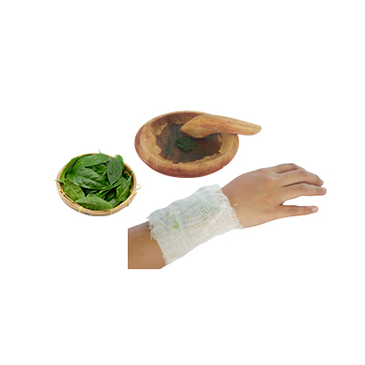 Traditional recipe Heals burns and swelling from Arum Dalu
